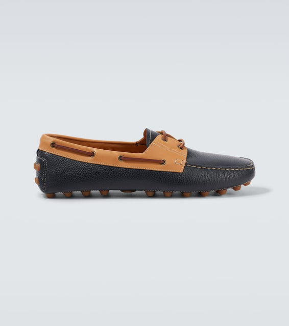 Tod's Gommino Bubble leather boat shoes