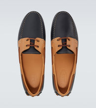 Tod's Gommino Bubble leather boat shoes