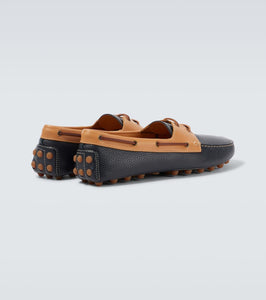 Tod's Gommino Bubble leather boat shoes