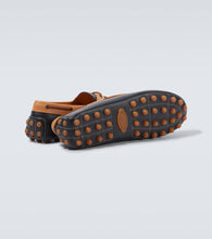 Tod's Gommino Bubble leather boat shoes