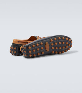Tod's Gommino Bubble leather boat shoes