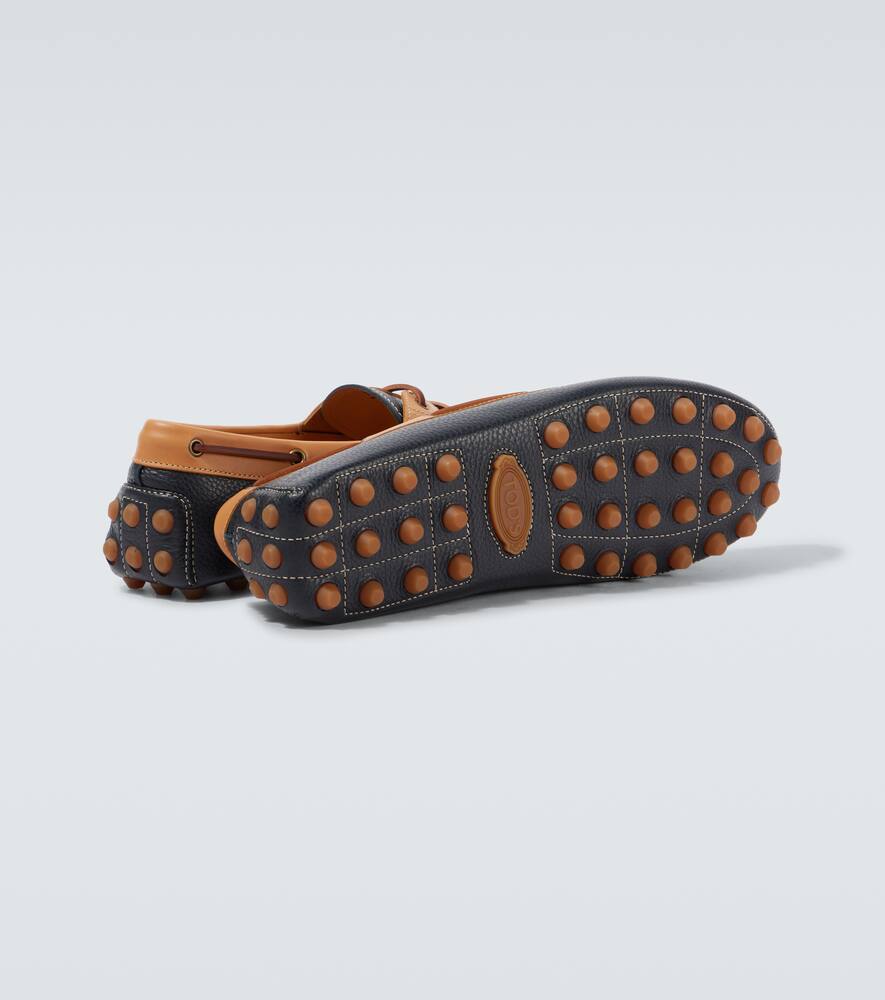 Tod's Gommino Bubble leather boat shoes