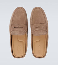 Tod's Gommino Bubble suede mules