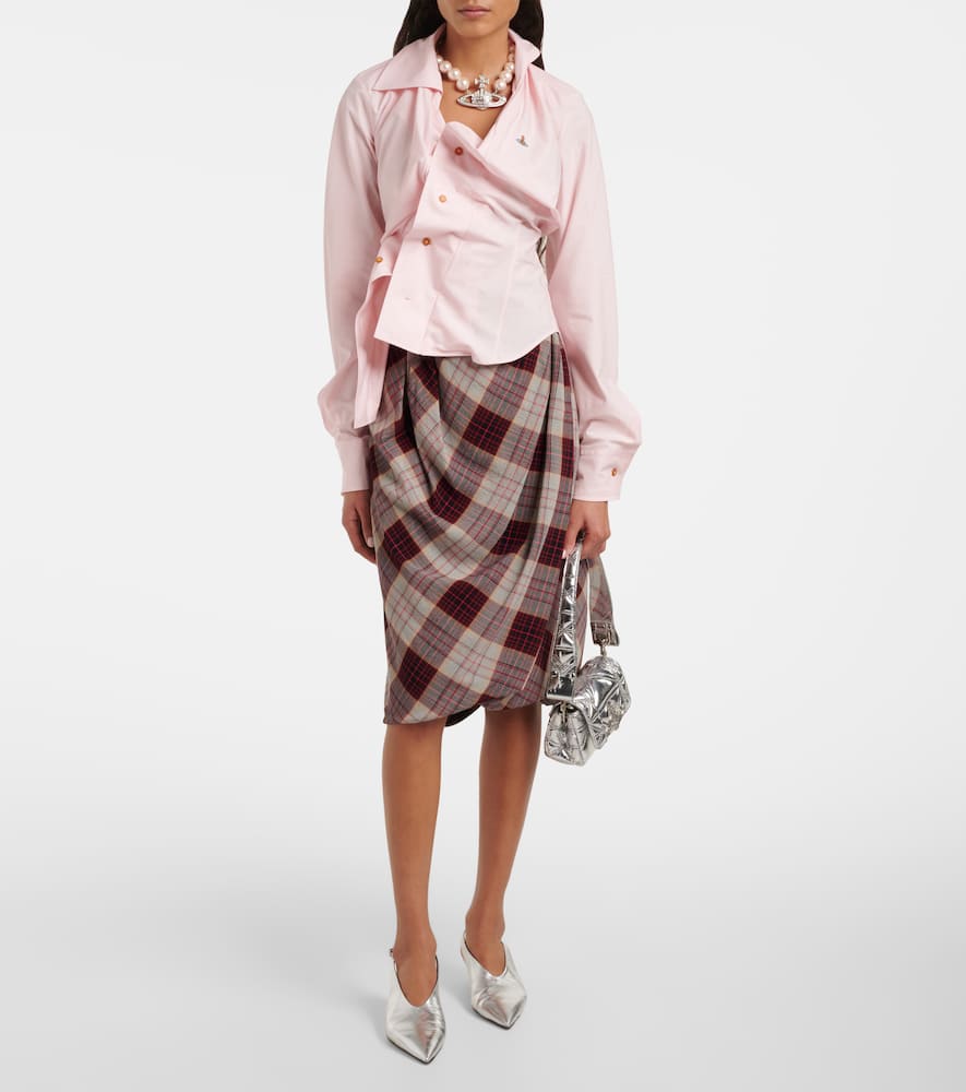 Vivienne Westwood Hazel Orb Small faux leather shoulder bag