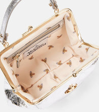 Vivienne Westwood Granny metallic leather tote bag