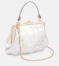 Vivienne Westwood Granny metallic leather tote bag