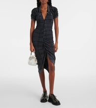 Vivienne Westwood Granny metallic leather tote bag