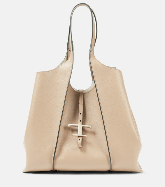 Tod's T Timeless Medium leather tote bag. Shop Tod's Tote Bags for women now.