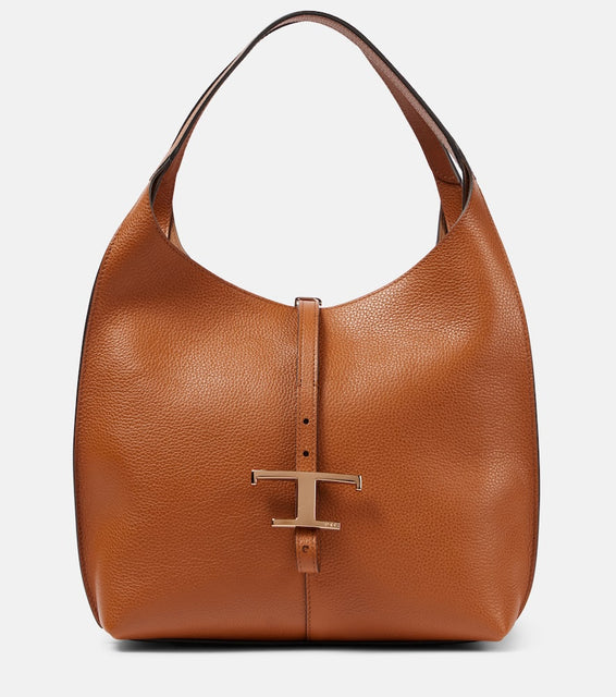 Tod's T Timeless Small leather shoulder bag. Shop Tod's Tote Bags for women now.