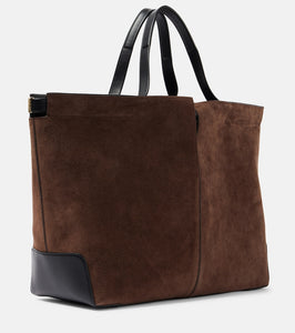 Tod's Di Bag Folio Medium suede tote bag