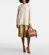 Tod's T Timeless Mini fringed leather tote bag