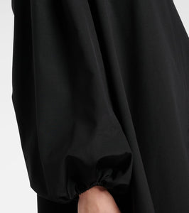 The Row Beauvoir silk and wool maxi dress
