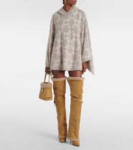 Givenchy Shark Lock Medium suede bucket bag