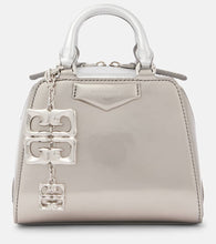Givenchy Antigona Cube Nano metallic leather tote bag. Shop Givenchy Top-Handle Bags for women now.
