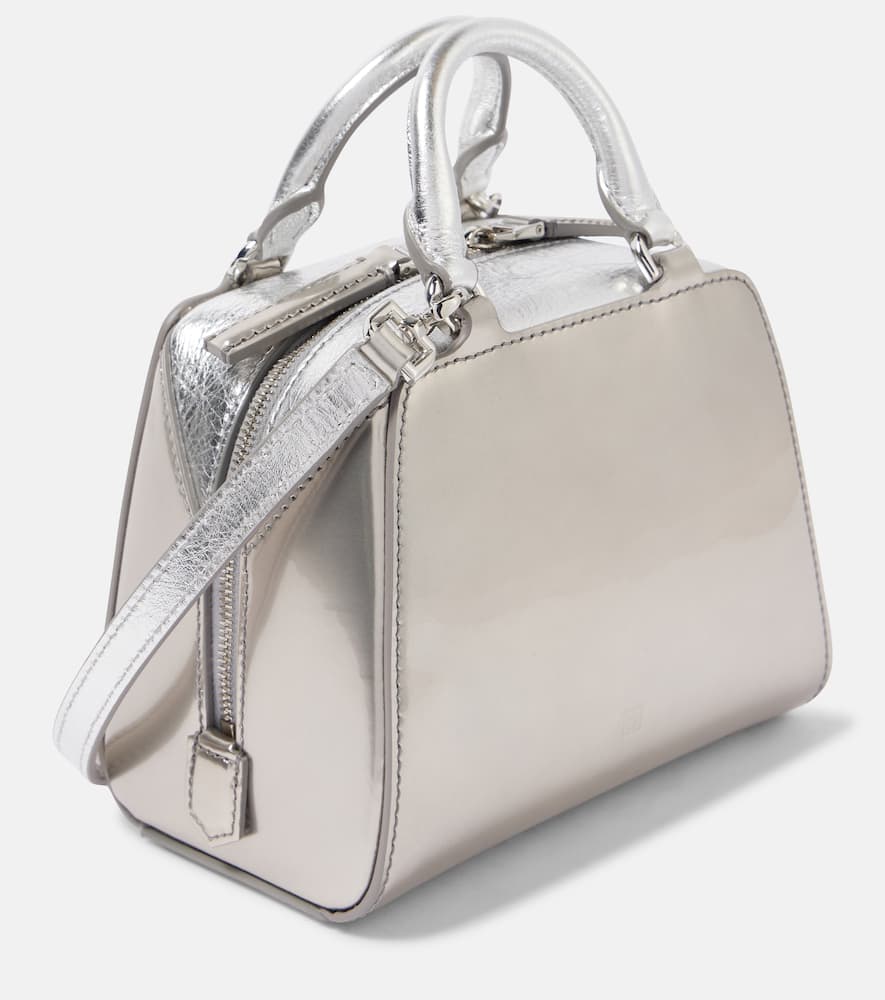 Givenchy Antigona Cube Nano metallic leather tote bag