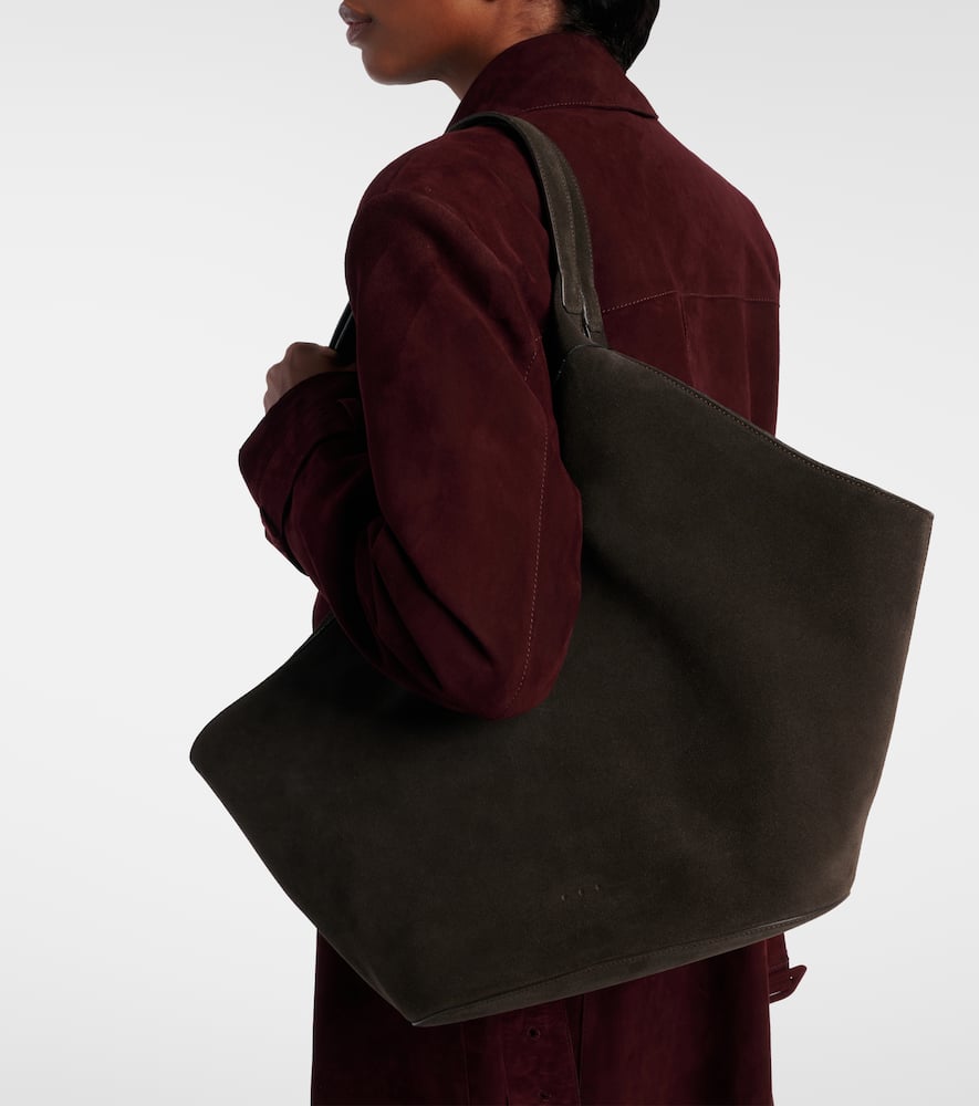 Aesther Ekme Phantom Large suede tote bag