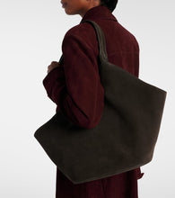 Aesther Ekme Phantom Large suede tote bag