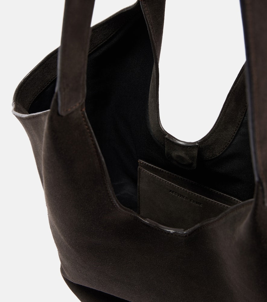 Aesther Ekme Phantom Large suede tote bag