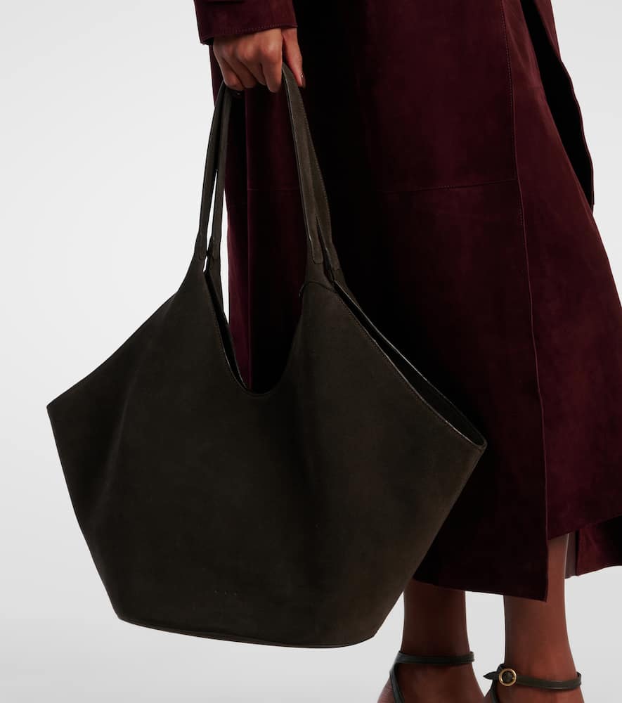Aesther Ekme Phantom Large suede tote bag