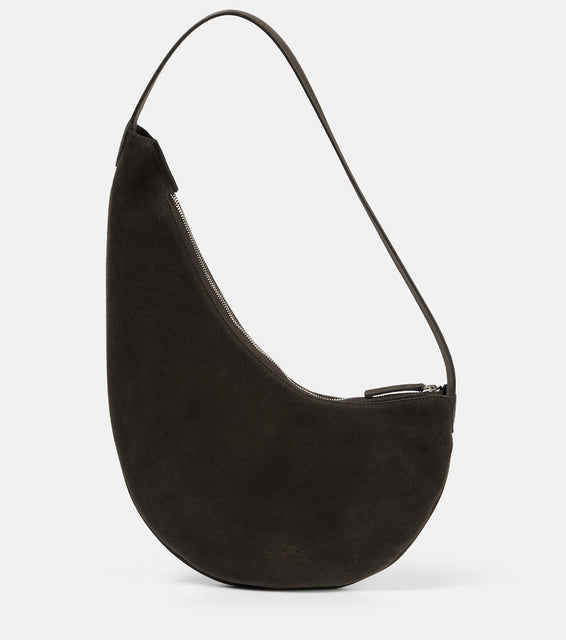 Aesther Ekme Lune Mini suede shoulder bag. Shop Aesther Ekme Shoulder Bags for women now.