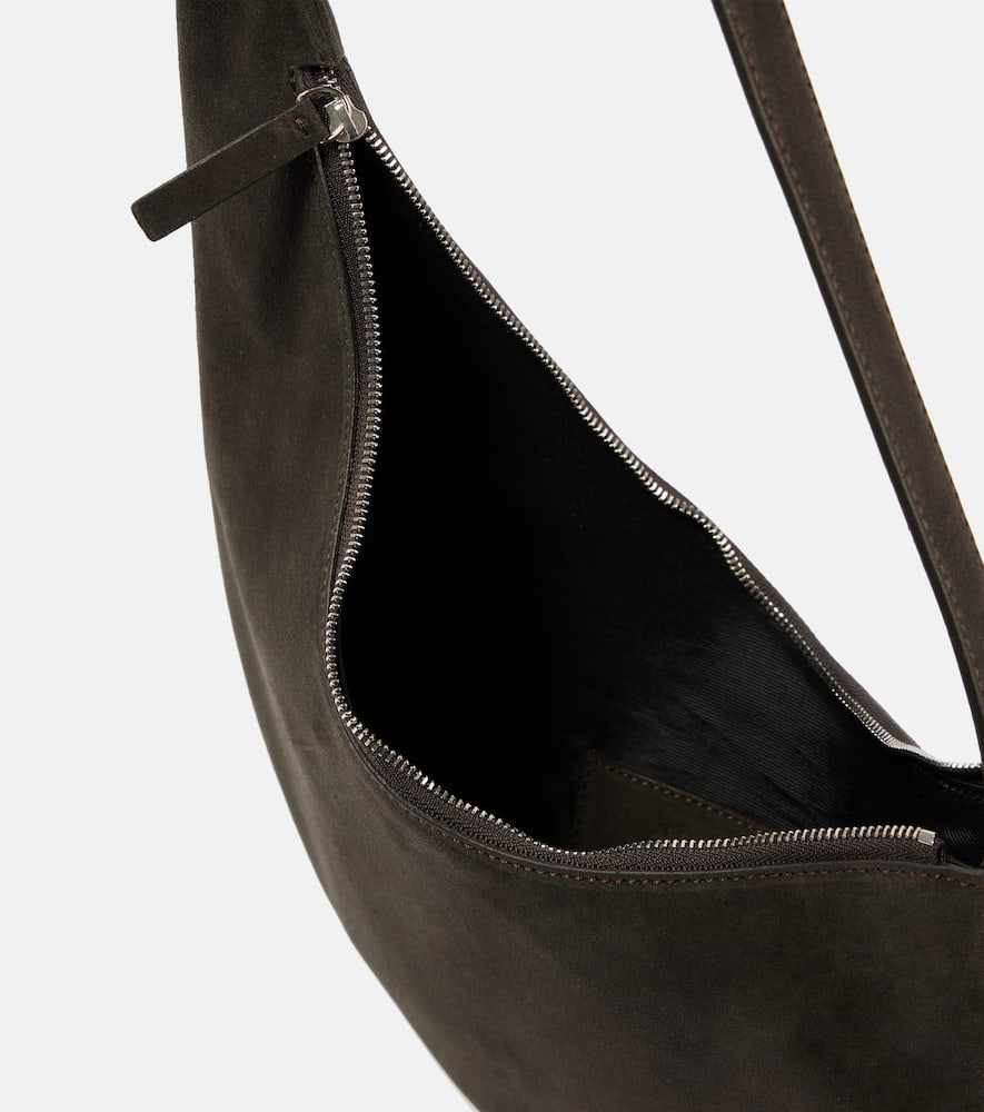 Aesther Ekme Lune Mini suede shoulder bag