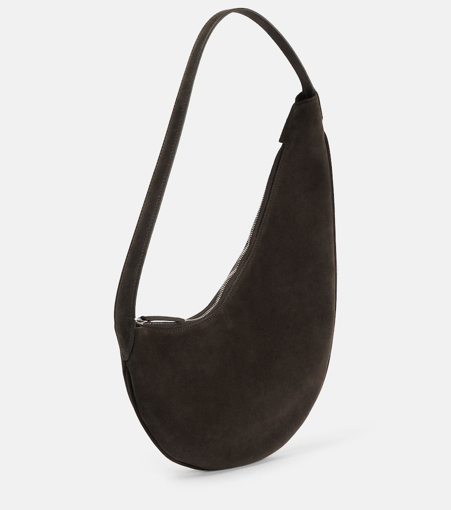 Aesther Ekme Lune Mini suede shoulder bag
