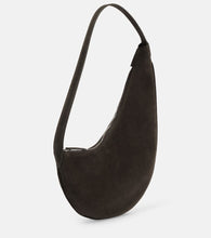 Aesther Ekme Lune Mini suede shoulder bag