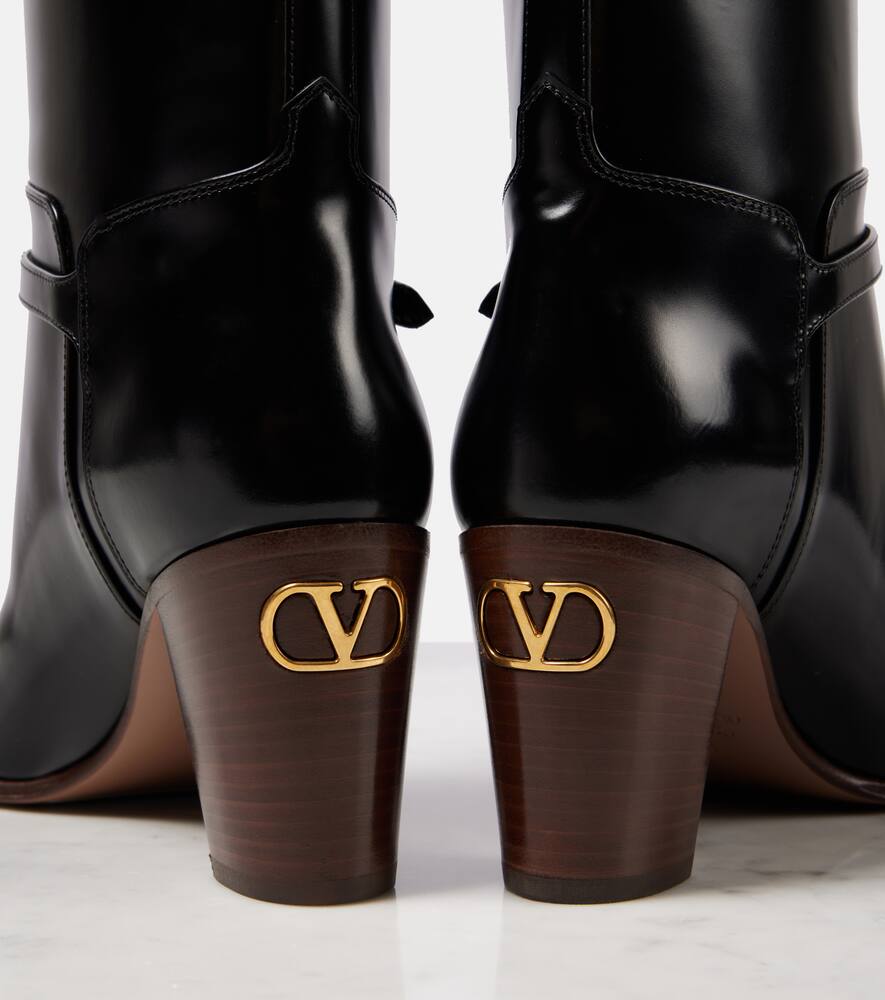 Valentino Garavani Pattie 75 leather knee-high boots