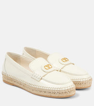 Valentino Garavani VLogo Signature leather espadrilles