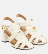 Valentino Garavani VLogo Signature 75 leather fisherman sandals