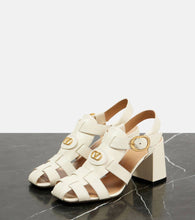 Valentino Garavani VLogo Signature 75 leather fisherman sandals