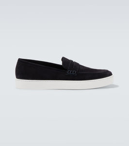 Manolo Blahnik Ellis suede loafers