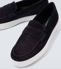 Manolo Blahnik Ellis suede loafers