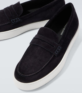 Manolo Blahnik Ellis suede loafers