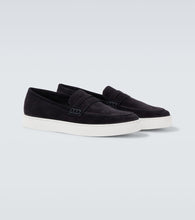 Manolo Blahnik Ellis suede loafers