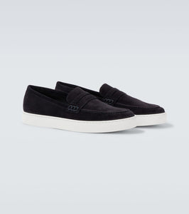 Manolo Blahnik Ellis suede loafers