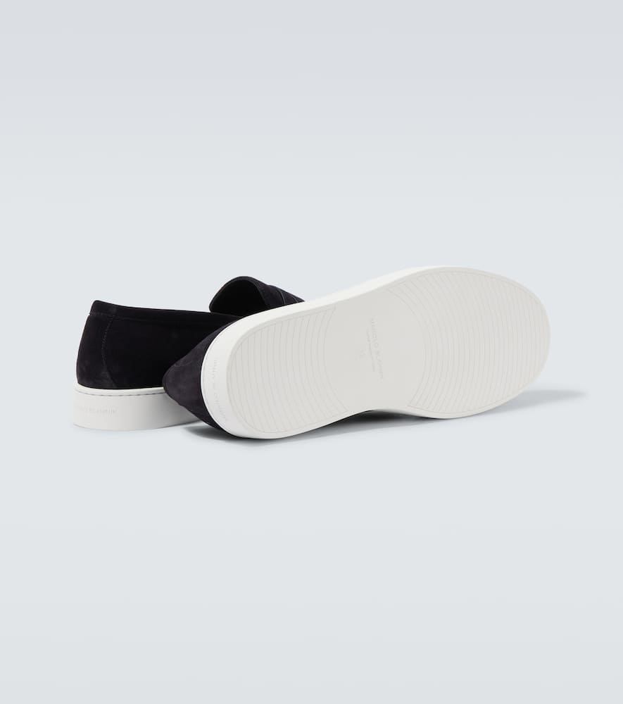 Manolo Blahnik Ellis suede loafers
