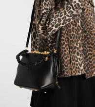 Ganni Bou leather bucket bag