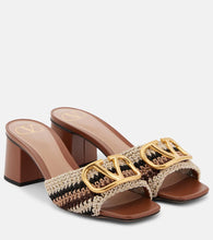 Valentino Garavani VLogo Signature crochet mules