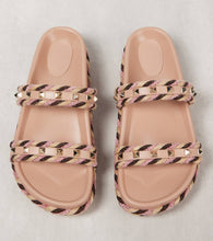 Valentino Garavani Rockstud Torchon leather-trimmed sandals