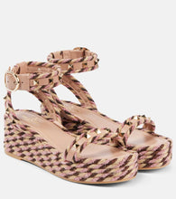 Valentino Garavani Rockstud Torchon espadrille sandals