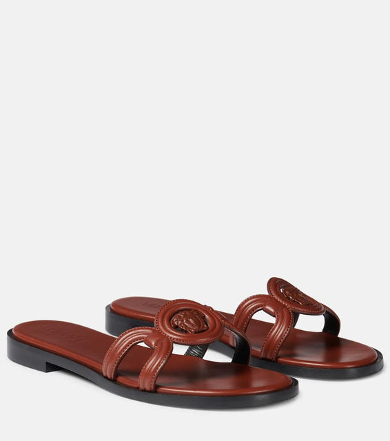 Versace La Medusa '95 leather sandals