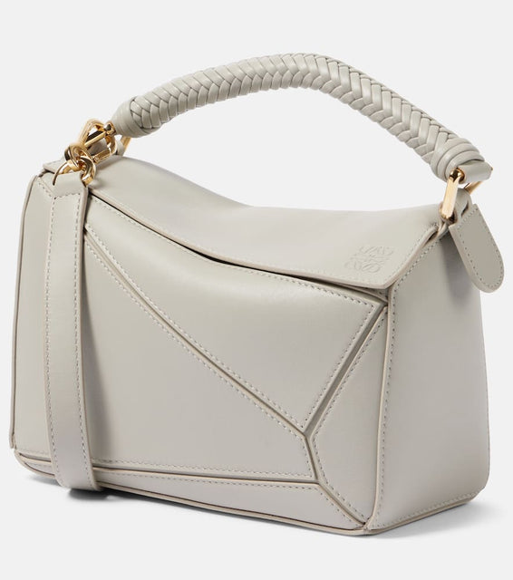 Loewe Puzzle Small leather shoulder bag. Shop Loewe Top-Handle Bags for women now.