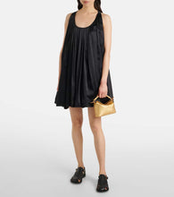 Loewe Puzzle Mini metallic leather tote bag