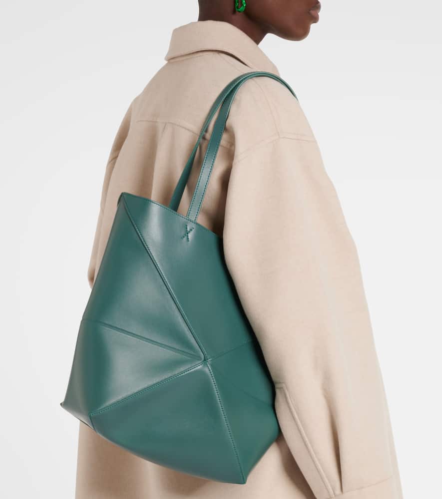 Loewe Puzzle Fold Medium leather tote bag