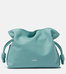Loewe Flamenco Medium leather clutch. Shop Loewe Clutches for women now.