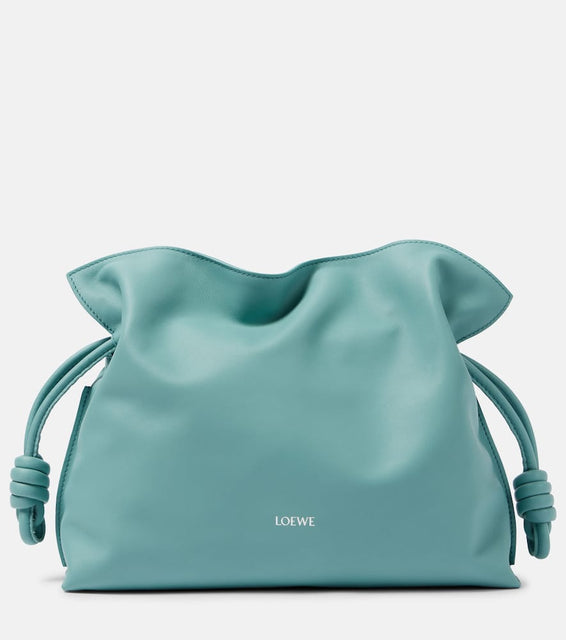 Loewe Flamenco Medium leather clutch. Shop Loewe Clutches for women now.