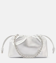 Loewe Flamenco Medium metallic leather bucket bag. Shop Loewe Shoulder Bags for women now.