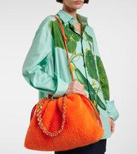 Loewe Flamenco Large knitted bucket bag