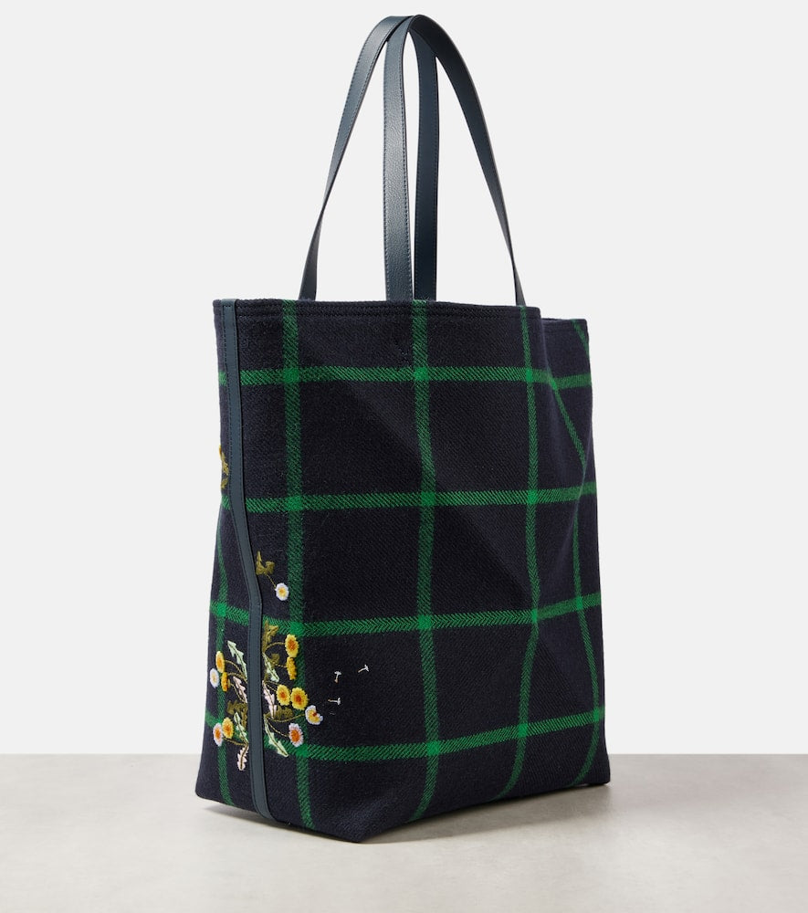Loewe Bunny XL Puzzle Fold canvas tote bag
